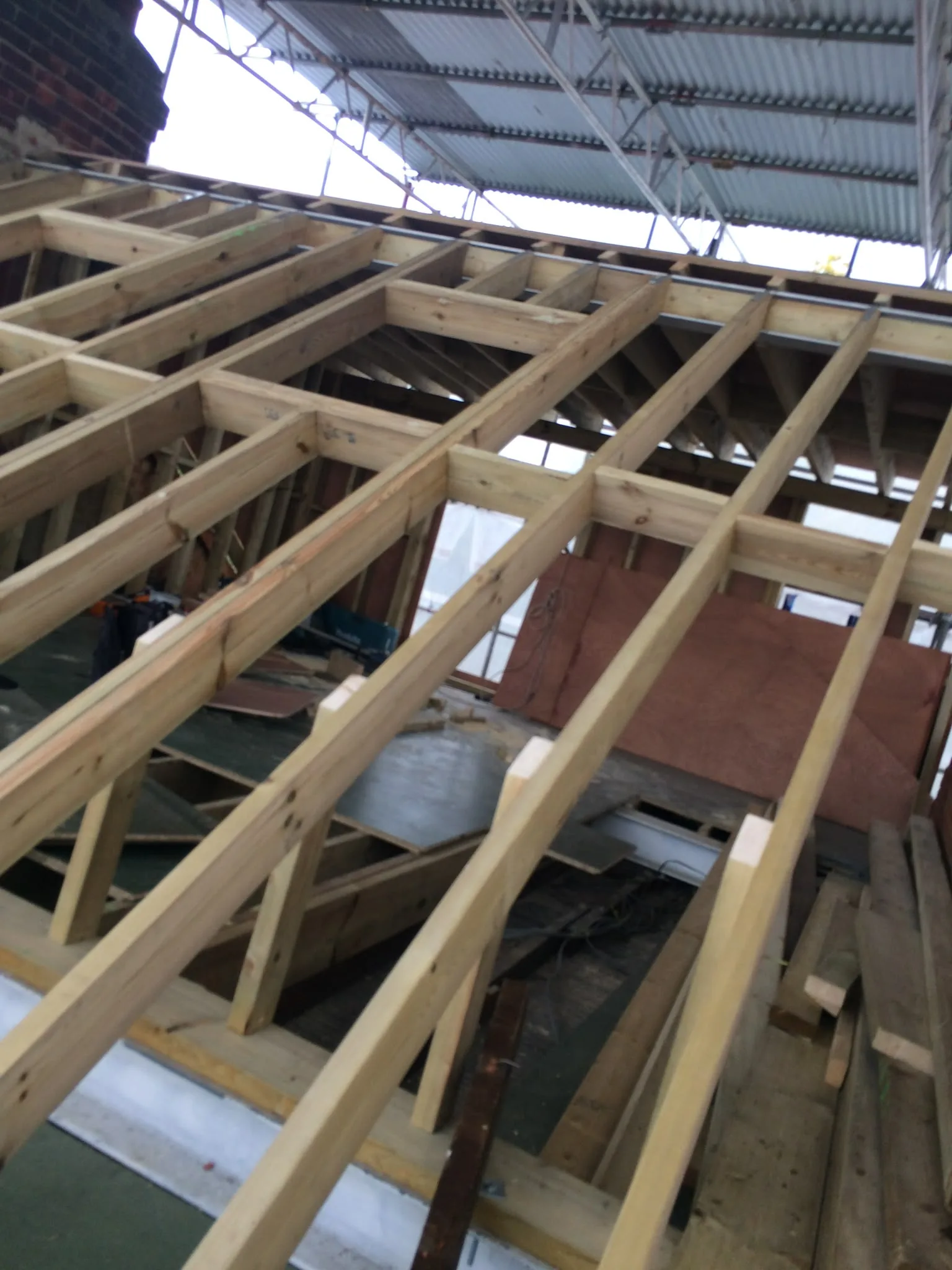 Building work in progress